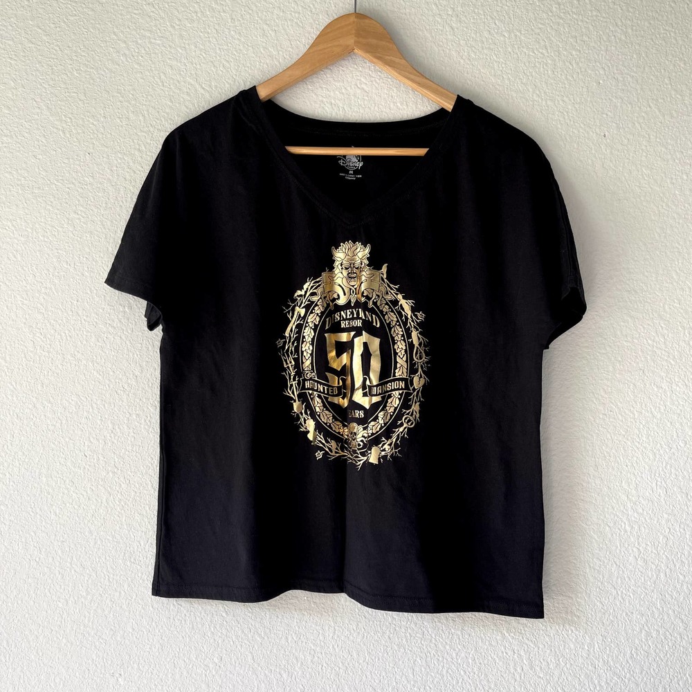 Disneyland The Haunted Mansion 50th Anniversary T-Shirt Size M